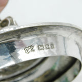 Omar Ramsden Sterling Silver Planished Cup & Cover Antique 1930 London