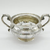 Paul Storr Georgian Sterling Silver Floral Two-Handled Bowl Antique 1836 London