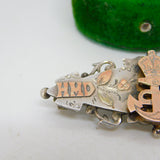 WW1-era Sterling Silver HM Drifters Naval Sweetheart Brooch Antique 1916 Birmingham