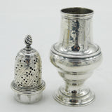 George III Sterling Silver Muffineer Sugar Caster Antique 1764 London
