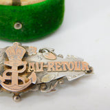 WW1-era Sterling Silver HM Drifters Naval Sweetheart Brooch Antique 1916 Birmingham