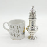 George III Sterling Silver Muffineer Sugar Caster Antique 1764 London