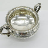 Paul Storr Georgian Sterling Silver Floral Two-Handled Bowl Antique 1836 London