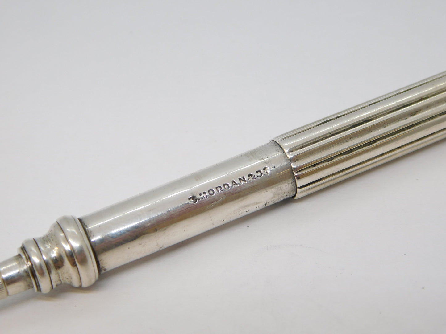 Sampson Mordan & Co. Sterling Silver Cased Propelling Pencil Antique c1910