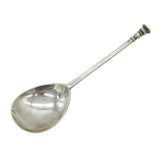 James I Early Sterling Silver Seal-Top Spoon Antique 1622 London Daniel Cary