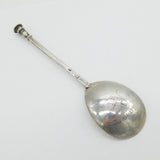 James I Early Sterling Silver Seal-Top Spoon Antique 1622 London Daniel Cary
