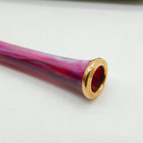 Ladies Boxed 9ct Rose Gold Pink Mother of Pearl Cigarette Holder Antique c1920