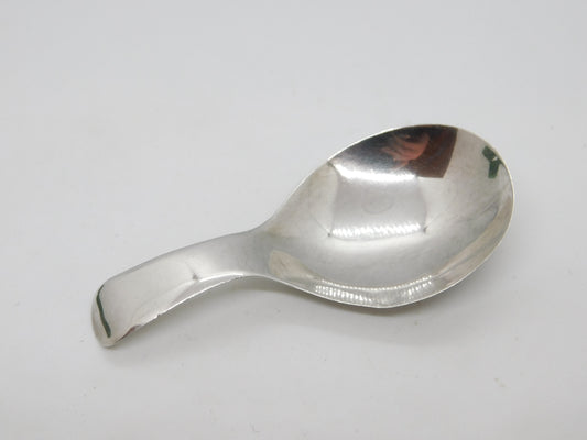 George III Sterling Silver Minimal Tea Caddy Spoon Antique 1808 Birmingham