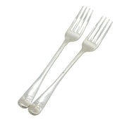 Paul Storr George III Pair of Sterling Silver Dessert Forks Antique 1813 London