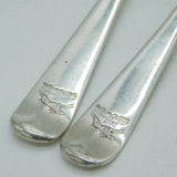 Paul Storr George III Pair of Sterling Silver Dessert Forks Antique 1813 London
