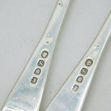 Paul Storr George III Pair of Sterling Silver Dessert Forks Antique 1813 London