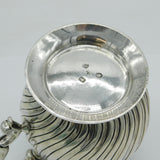George III Sterling Silver Fluted Water Jug Antique 1763 London Walter Brind
