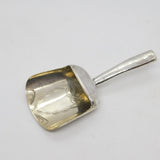 George III Sterling Silver Tea Caddy Scoop Spoon Antique 1801 Birmingham