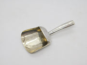 George III Sterling Silver Tea Caddy Scoop Spoon Antique 1801 Birmingham
