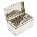 George III Sterling Silver Nutmeg Grater Box Antique 1794 London