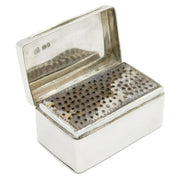 George III Sterling Silver Nutmeg Grater Box Antique 1794 London