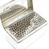 George III Sterling Silver Nutmeg Grater Box Antique 1794 London