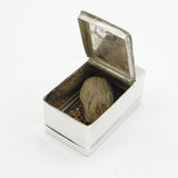 George III Sterling Silver Nutmeg Grater Box Antique 1794 London