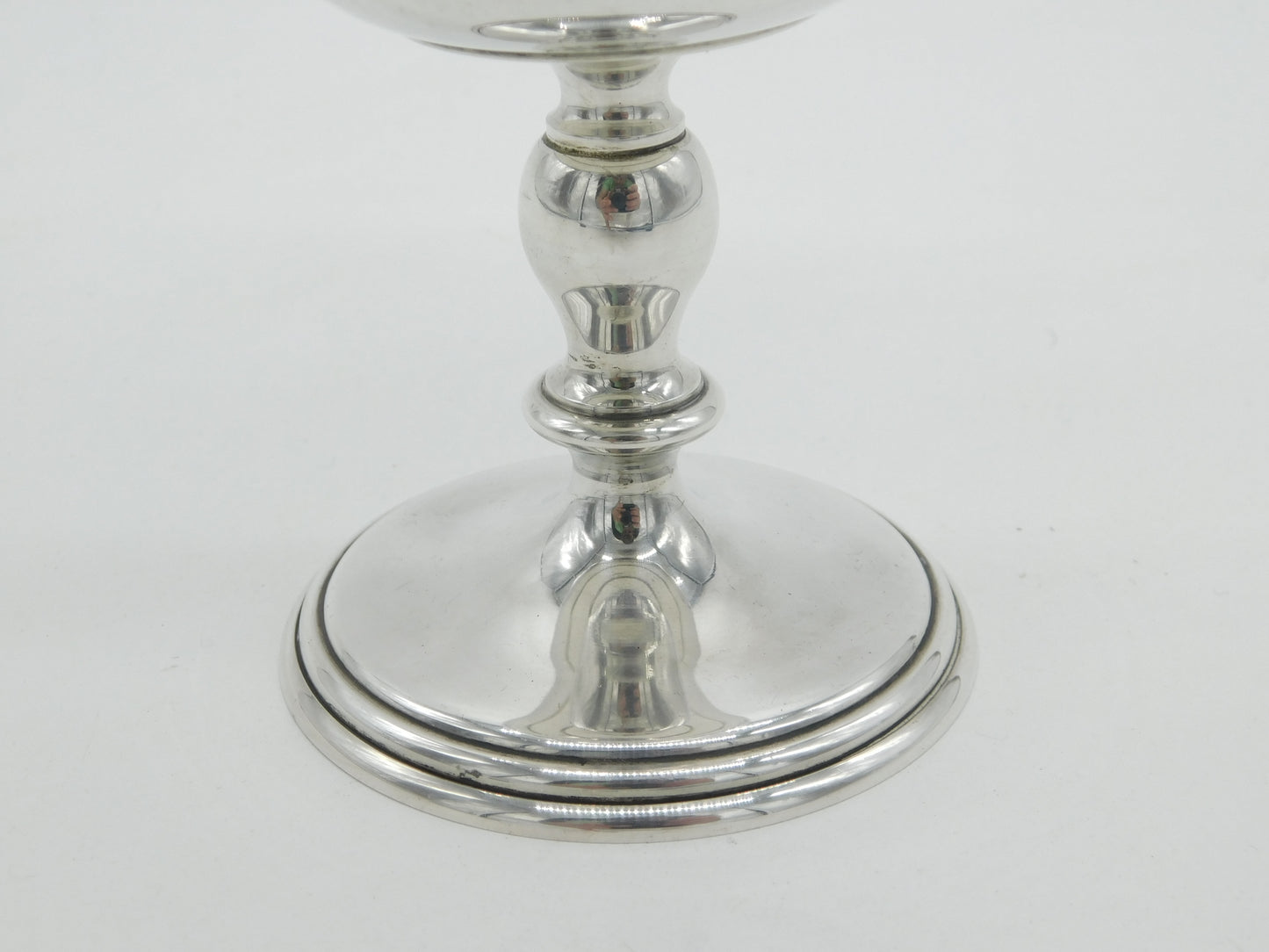 Large Sterling Silver Wine Goblet Chalice 1971 London Vintage Richards & Knight