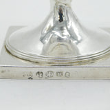 Scottish George III Sterling Silver Pedestal Bun Pepper Antique 1797 Edinburgh