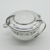 Art Nouveau Sterling Sugar Bowl Vine Handles 1903 London Edwardian Antique