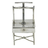 Edwardian Sterling Silver Novelty Linen Press Stamp Box Antique 1903 London