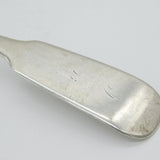 Dundee Scottish Provincial Sterling Silver Tablespoon Antique Georgian c1820
