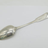 Dundee Scottish Provincial Sterling Silver Tablespoon Antique Georgian c1820