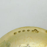 Scottish Victorian Sterling Silver Gilt Anointing Spoon Antique 1872 Edinburgh
