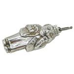 Antique Silver Scottish Baby Rattle