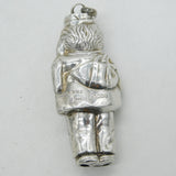 Scottish Sterling Silver Novelty Carpenter Baby Rattle Bell Antique 1929 Glasgow