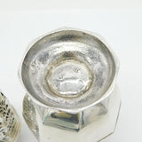 Queen Anne Britannia Silver Heraldic Caster Antique 1705 London Charles Adam