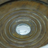 Victorian Sterling Silver Floral Large Bottle Coaster Antique 1841 Sheffield