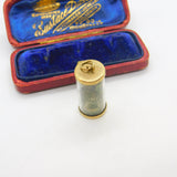 Emergency English One Pound £1 Note 9ct Gold Charm or Pendant Vintage 1981