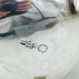 George II Sterling Silver Crested Sauce Boat Antique 1748 London