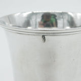 19th Century Russian .84 Silver Floral Wine Chalice Goblet c1890 Antique