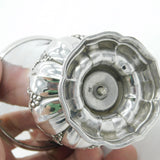 19th Century Russian .84 Silver Floral Wine Chalice Goblet c1890 Antique