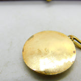9ct Yellow Gold St Christopher Travel Charm or Pendant 1971 London Vintage