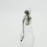 Georgian Sterling Silver Mounted Cut Glass Cruet Sauce Jug 1807 London Antique
