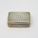 George IV Sterling Silver Vinaigrette Antique 1825 London William Fearn