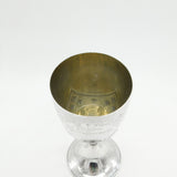 Large Victorian Sterling Silver Chalice Communion Cup 1875 London Antique