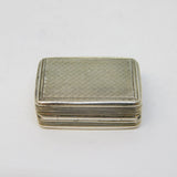 George IV Sterling Silver Vinaigrette Antique 1825 London William Fearn