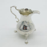 George III Sterling Silver Baluster Cream Jug Antique 1765 London