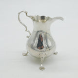 George III Sterling Silver Baluster Cream Jug Antique 1765 London