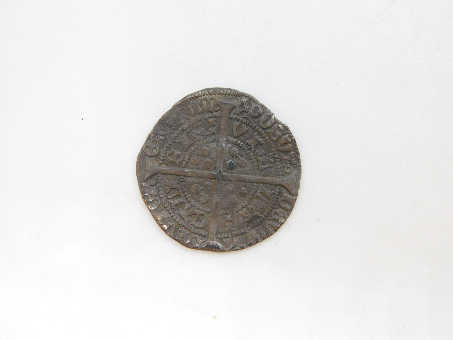 King Henry VI Early Milled Silver Groat Calais Annulet Medieval 1422-1430