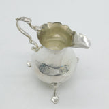 George III Sterling Silver Baluster Cream Jug Antique 1765 London
