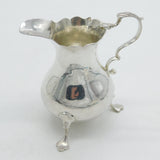 George III Sterling Silver Baluster Cream Jug Antique 1765 London
