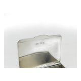 Pair of Sterling Silver Combination Match Box Holders & Ashtrays Antique 1931 Birmingham