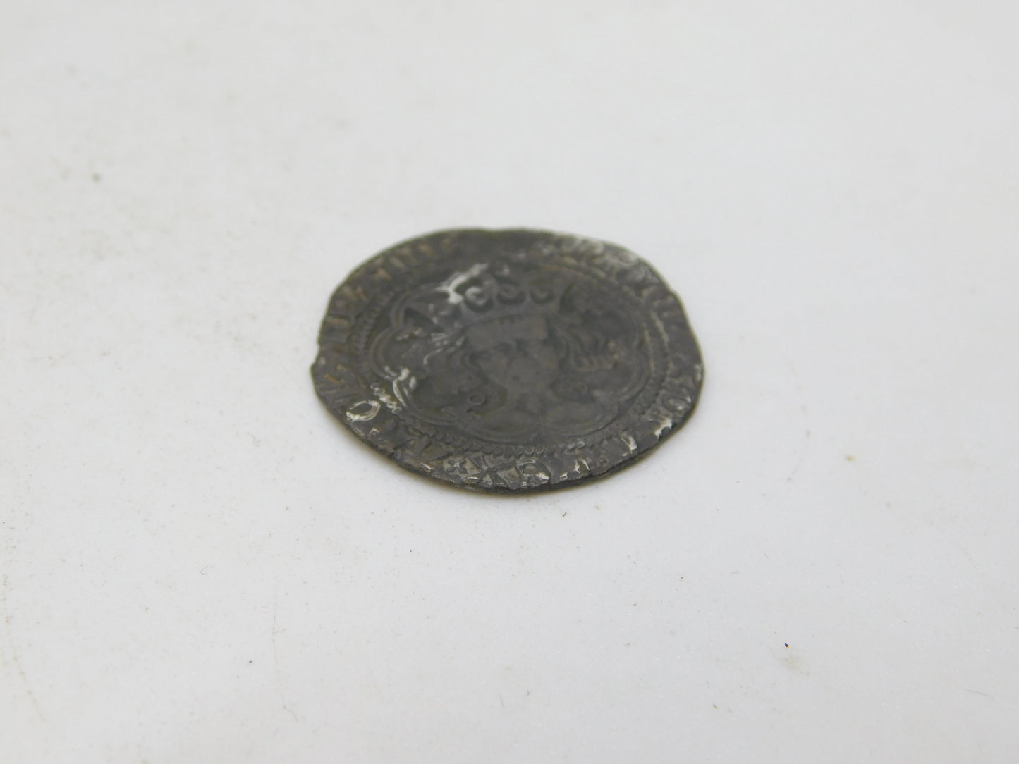 King Henry VI Early Milled Silver Groat Calais Annulet Medieval 1422-1430