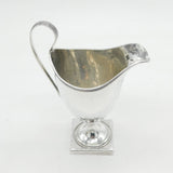 George III Sterling Silver Pedestal Cream Jug Antique 1794 London